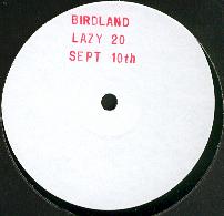Birdland 12 inch promo