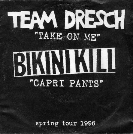 Bikini Kill Euro tour seven inch